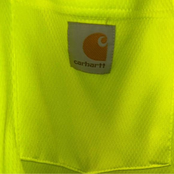 Carhartt High-Visibility Force Relaxed Fit Lightweight Pocket T-Shirt Large - Picture 3 of 4